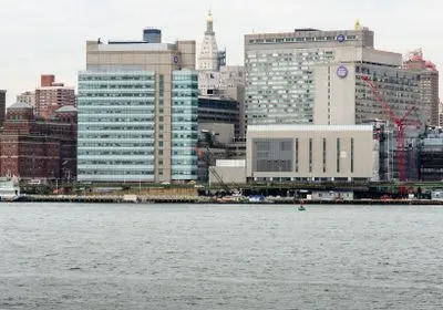 a view of the NYU Medical Center's campus